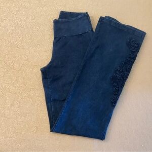 Chatoyant Navy Blue bootcut pants NWOT
